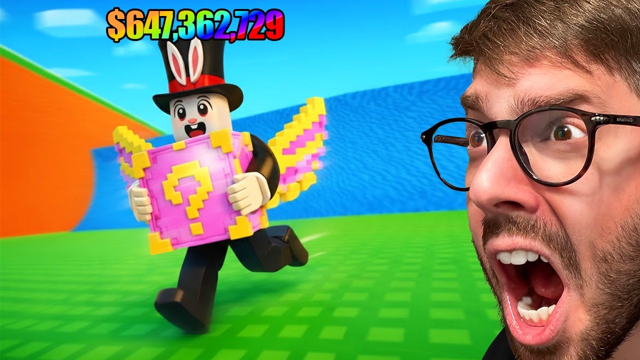 ΕΚΛΕΨΑ DIVINE LUCKY BLOCK ΑΠΟ ΤΟ ΤΣΟΥΝΑΜΙ ΣΤΟ ROBLOX!!