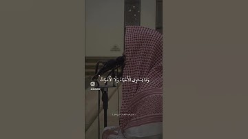 وما يستوي الاعمى والبصير ، ولا الظلمات ولا النور - سورة فاطر - محمد اللحيدان