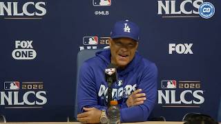 NLCS 2026: Dave Roberts explains lineup changes with Kyle Tucker, Shohei Ohtani and Will Smith
