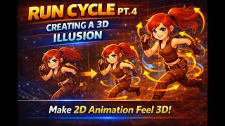 23. Spine Tutorial: 3D Illusion in Run Cycle (Pro Animation Technique)