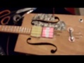 simple homemade "flat pup style" cbg guitar pickup