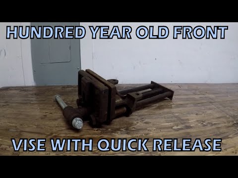 100 YEAR OLD VISE - FULL RESTORATION
