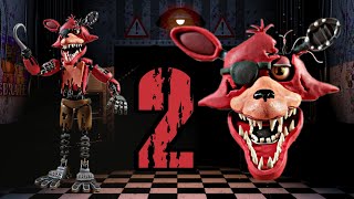 : WITHERED FOXY (FNAF 2) (REMAKE) PLASTILINA PORCELANA POLYMER CLAY