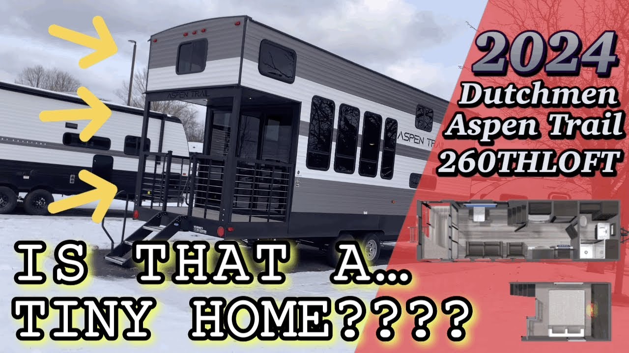 Is that a Tiny Home… 2024 Dutchmen Aspen Trail 260THLOFT | Veurinks RV Center | Grand Rapids, Mi.