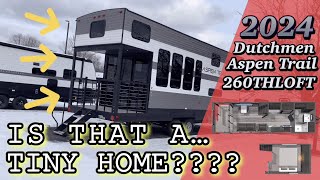 Is that a Tiny Home… 2024 Dutchmen Aspen Trail 260THLOFT | Veurinks RV Center | Grand Rapids, Mi.