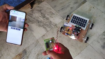 RF based Night Vision Spy Robot Using PIC Microcontroller with ESP32CAM