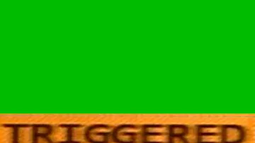 triggered green screen