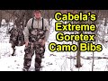 Cabela's MTO50 Whitetail Extreme Gore-tex Camo Bibs Review - 4.5 Stars #cabelasextremecamobibs