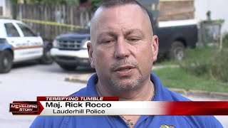Police investigate how baby suffered terrifying tumble