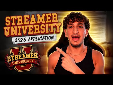 They Told Me Not To Apply to Streamer U, So I Did This.
