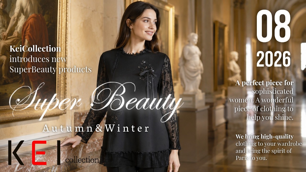 ビューティページ/M Super Beauty Elegant Tunic ✨ Sophisticated & Cute Black Lace