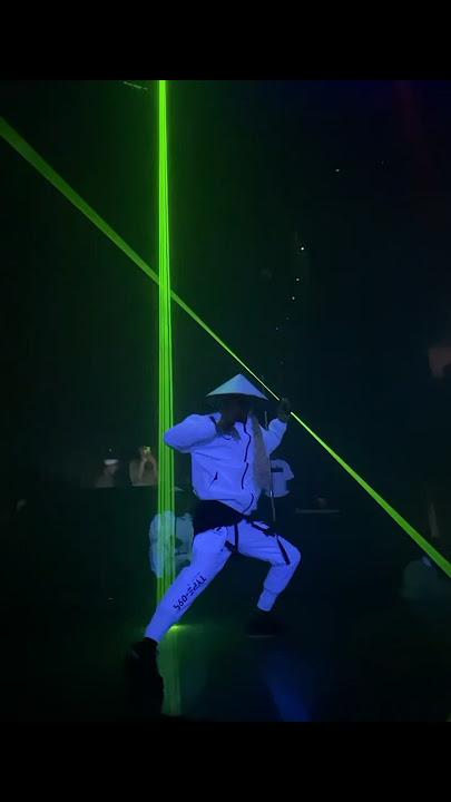 How would you feel if you saw this at a show? #lasershow
