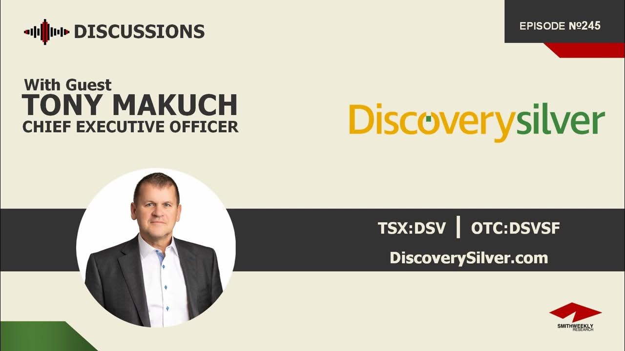 Discussion with Tony Makuch Discovery Silver (TSXDSV) YouTube