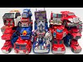 Full Transformers OPTIMUS PRIME Revenge Beasts (Animated) RID DEVASTATION Stopmotion Robot Tobot Car