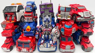 Full Transformers OPTIMUS PRIME Revenge Beasts (Animated) RID DEVASTATION Stopmotion Robot Tobot Car