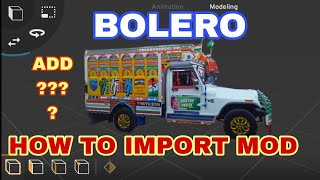 New Add bolero pickup mod for bus simulator indonesia use livery Rajasthan Android phone screenshot 3