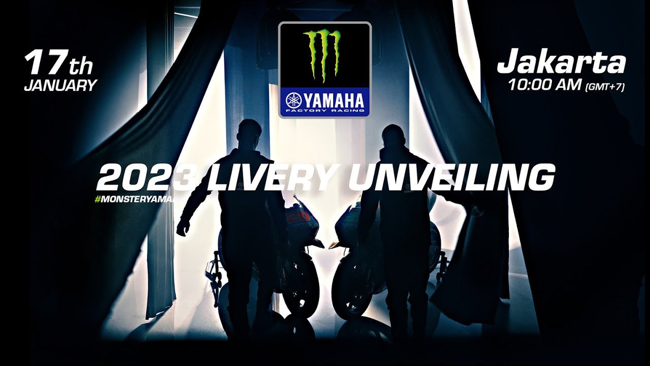 Monster Energy Yamaha MotoGP Unveil New 2023 Yamaha YZR-M1 Livery