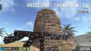 Rust Hellcore - Thompson Skin (No Glow)