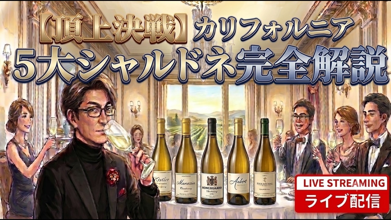 こんばんワイン?7月3日金曜日21時からのYouTubeライブ配信のテーマは 