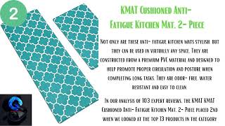 Best Kitchen Floor Mats 2021, 5 Best  Anti Fatigue Floor Mat, best kitchen rugs, Best Buying Guide