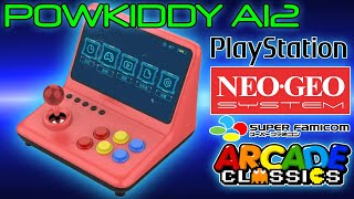 PowKiddy A12 Mini Arcade Console. Review & Emulation Tests- Arcade, Sega, PlayStation & more