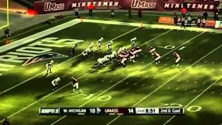 10/26/2013 Western Michigan vs UMass Football Highlights