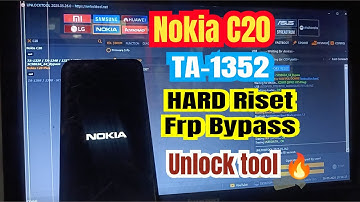 Nokia C20 {Ta-1352} Frp Unlock Tools Nokia Ta-1352 Frp Bypass  New Method unlock tool 🔥#nokia💻 Test.