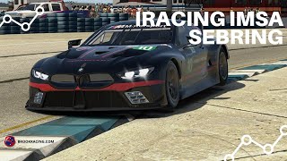 Iracing imsa sebring broadcast - brook racing