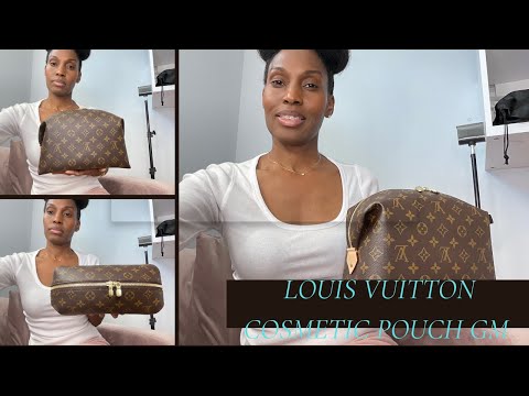 Louis Vuitton Cosmetic Pouch GM Monogram