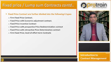 Introduction to Contract management