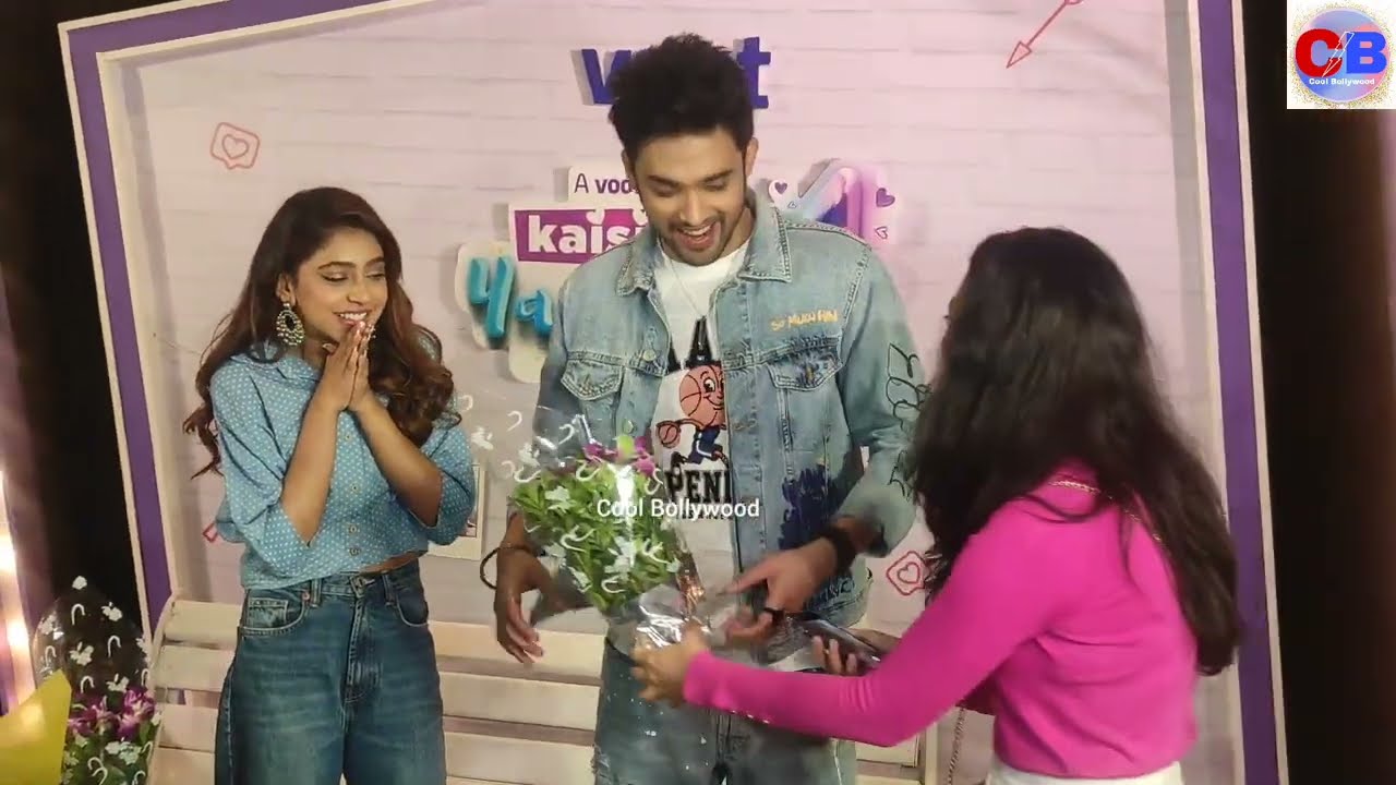 Niti Taylor & Parth Samthaan crazy fan's meet / cool Bollywood