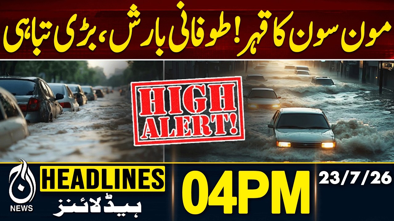 Torrential Monsoon Rains Trigger Flood Threat and Widespread Damage