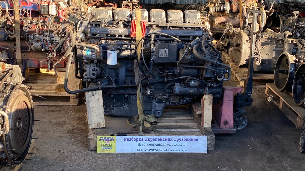 Двигатель scania pde