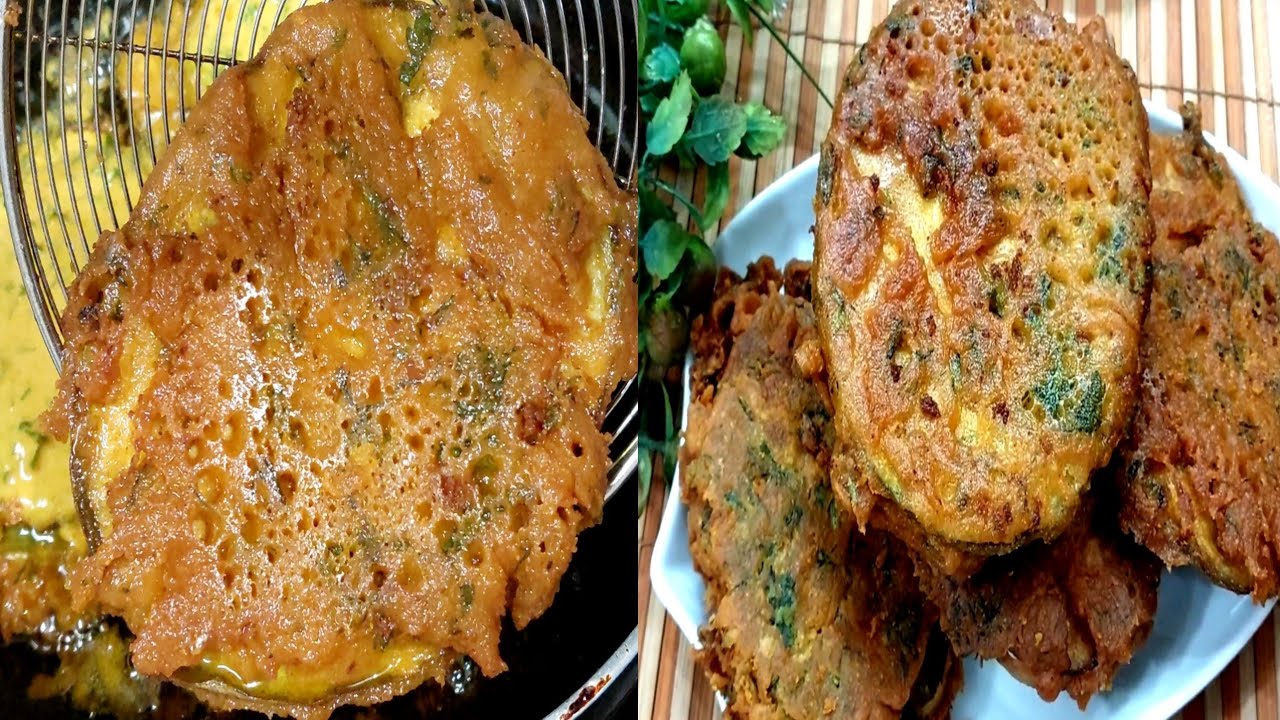 রমজান স্পেশাল মুচমুচে অসংখ্য ছিদ্র যুক্ত এভাবে কখনও বেগুনি খেয়েছেন?Crispy Beguni Recipe