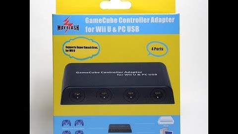 MayFlash GameCube Controller Adapter for Wii U Video Review