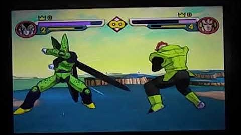 Dragon Ball Z Budokai 2(Gamecube)-Cell vs Android 16