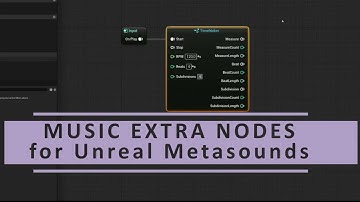 Music Extra Nodes for Unreal Metasounds