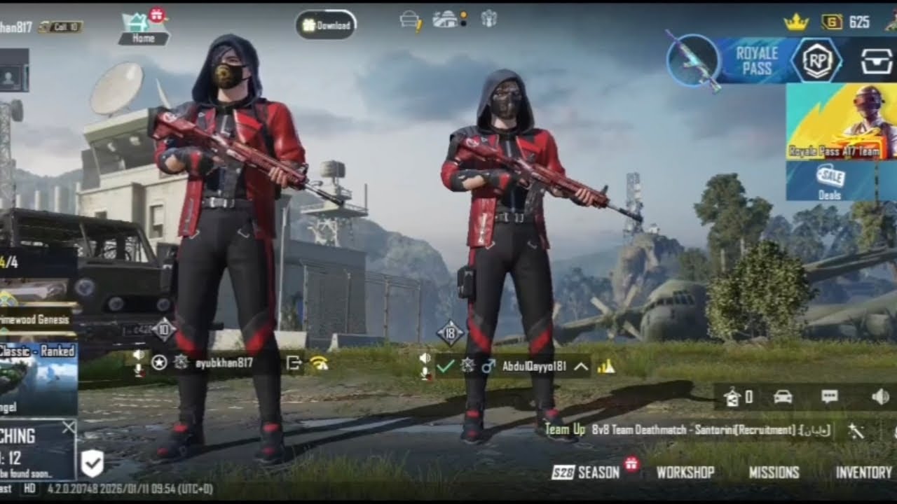 Mylta playing in PUBG mobile 4.2 update by Dual Bro gaming 