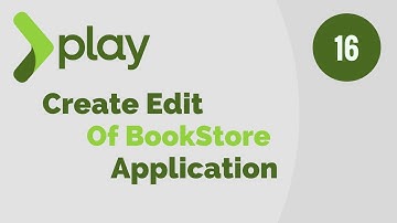 Play Framework Tutorial # 16 Implement Edit Method Of BookStore Application