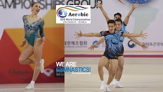 HIGHLIGHTS - 2016 Aerobic Worlds, Incheon (KOR) – Individual Women and Trios - We are Gymnastics !
