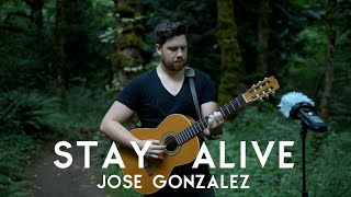 José González - Stay Alive (Acoustic Cover in the Forest)