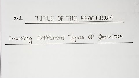 B.Ed ,2nd sem , Framing Different Types of Questions , Bengali Version
