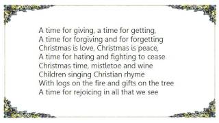 Cliff Richard - Mistletoe and Wine Lyrics