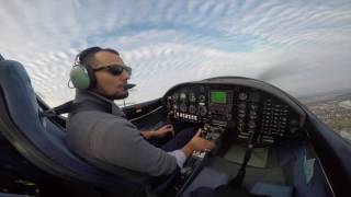 Aquila AT01 solo flight