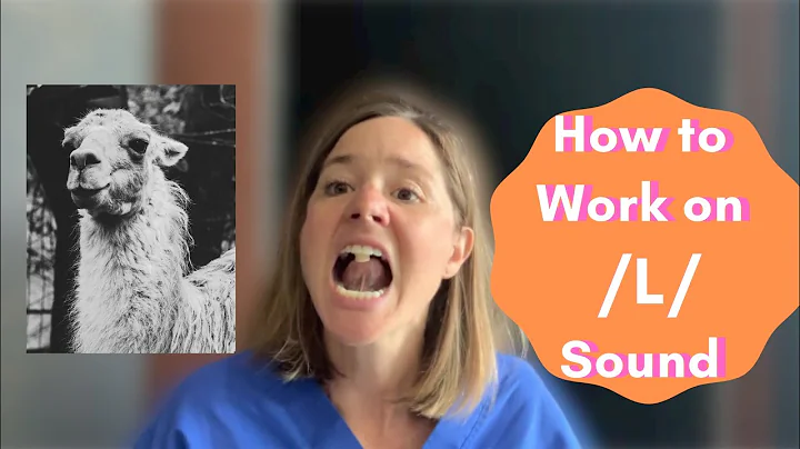 Speech Therapy: How to teach the /l/ sound using this technique & a book activity with your child