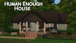 Zella's New House - Speed Build // The Sims 4 Human Enough Challenge