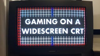 Gaming on a Widescreen CRT - 16:9 240p hacks and downscaling for a Sony BVM alternative?