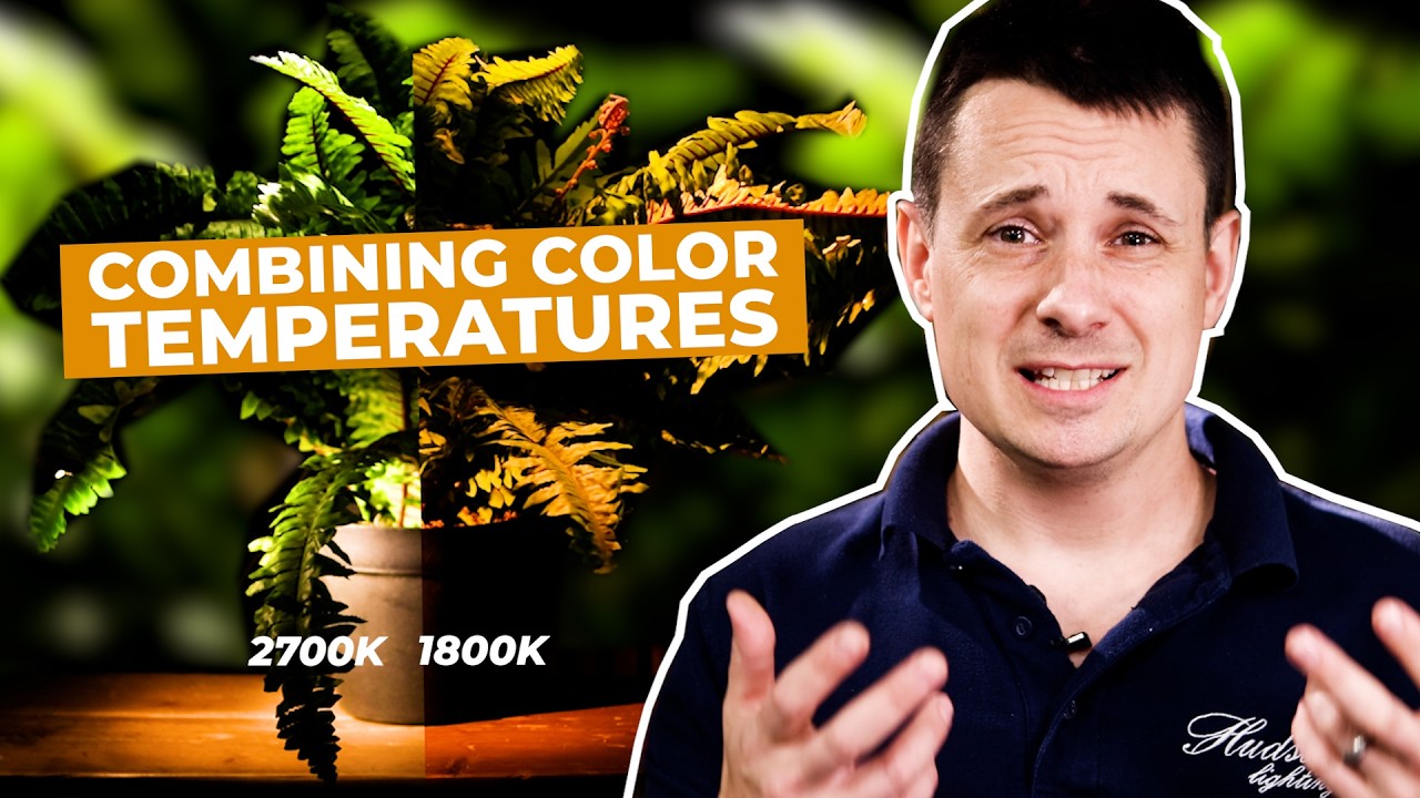 Почему я неправильно рассчитываю цветовую температуру в схемах освещения сада