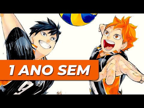 1 ANO SEM O MANGÁ DE HAIKYUU!!