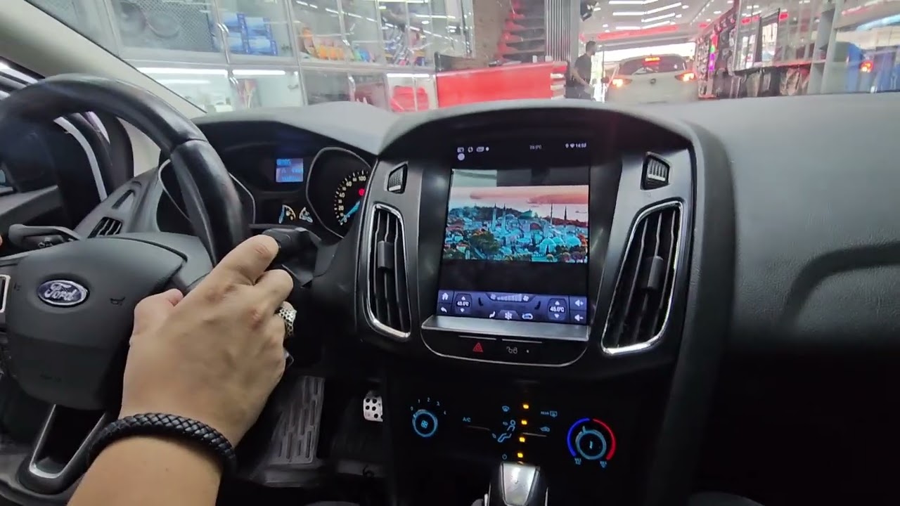 2016 Ford Focus Kablosuz Carplayli Android Multimedya